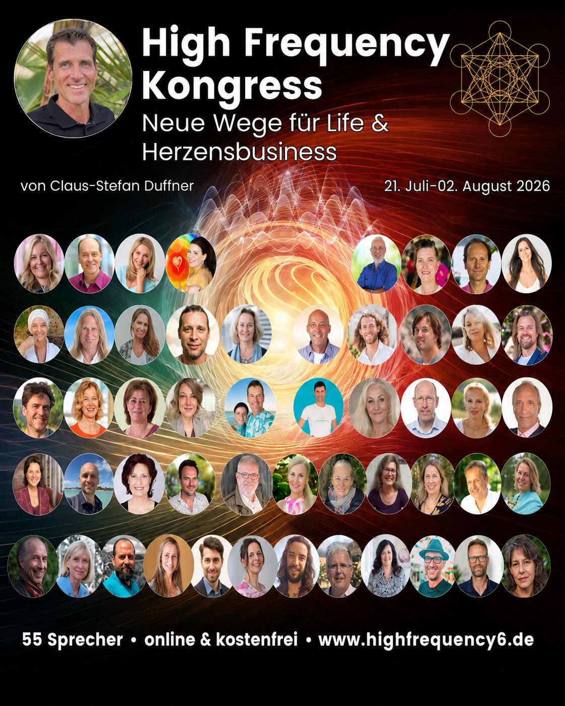 Neue Wege für Life & Herzensbusiness High Frequency Kongress 6
